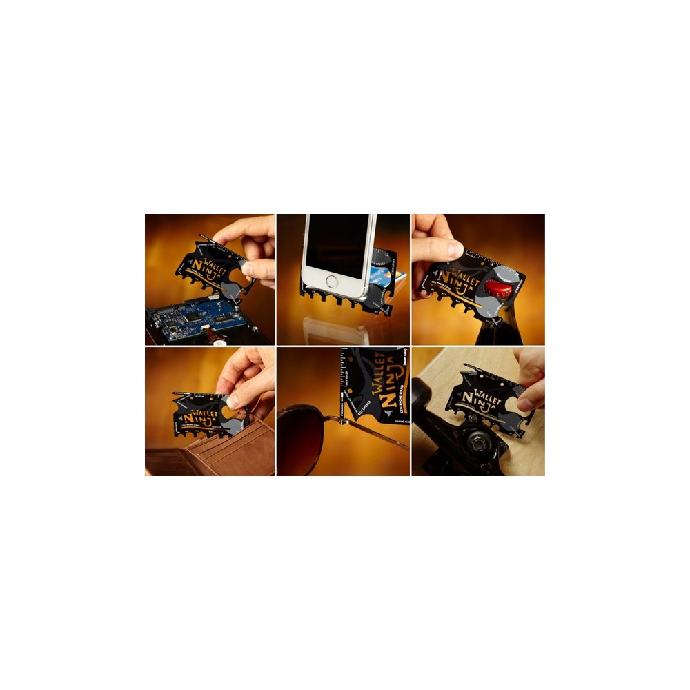 Utensile multiuso 18 in 1  sopravvivenza ninja...