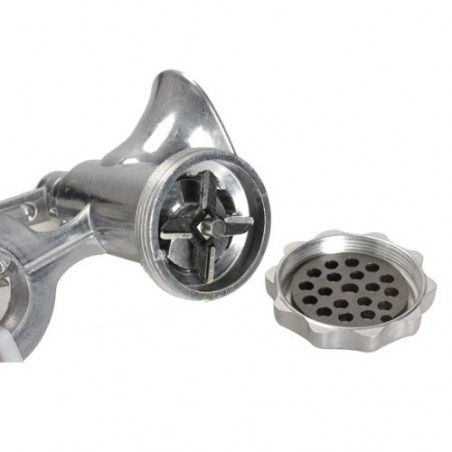 Trita carne verdure pasta manuale con manovella a fissaggio a morsa