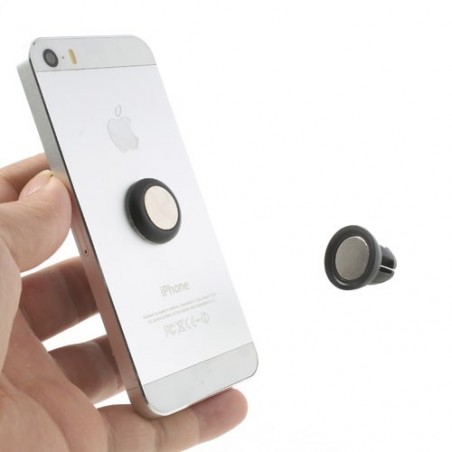 Supporto clip magnetica per smartphone e dispositivi elettronici da auto