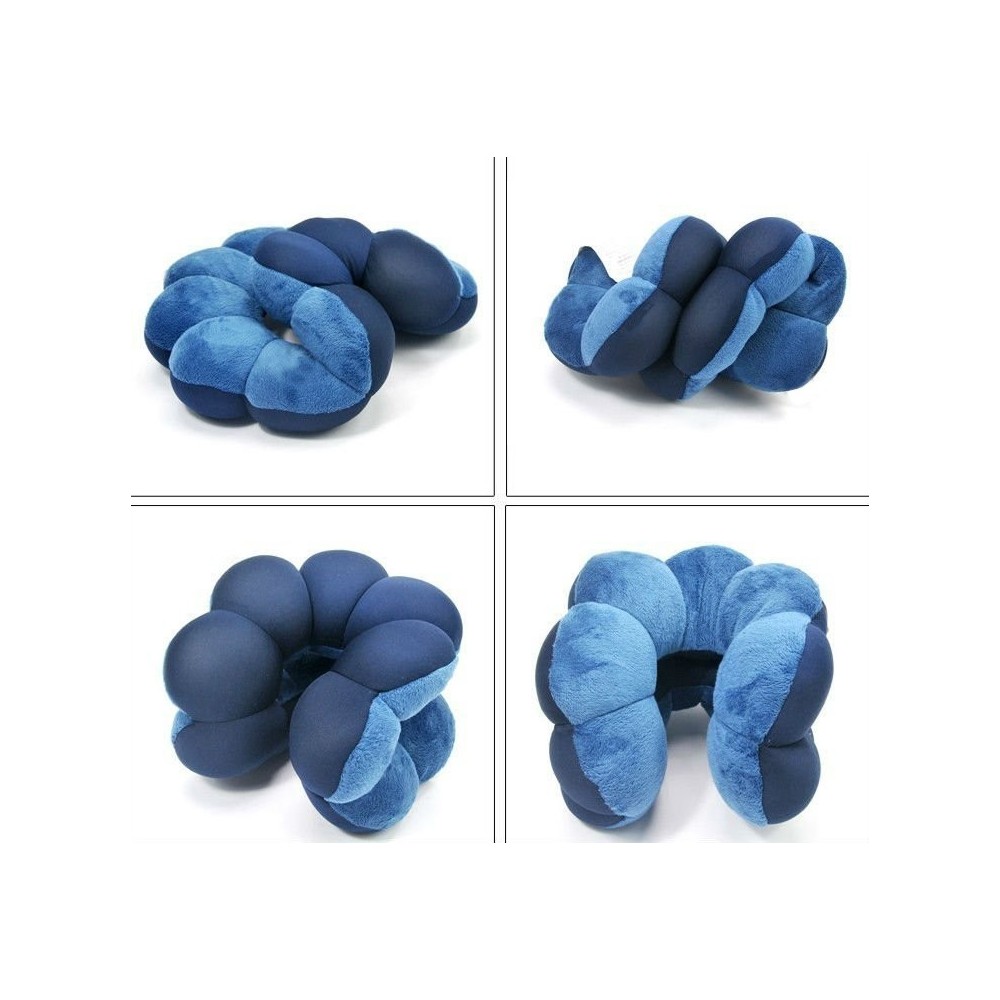 Cuscino total relax cuscino poggiatesta da viaggio in microsfere ergonomico cushion