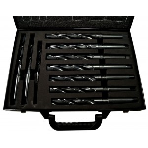 Set 10 punte da 14 a 23 mm frese per trapano in valigetta 2