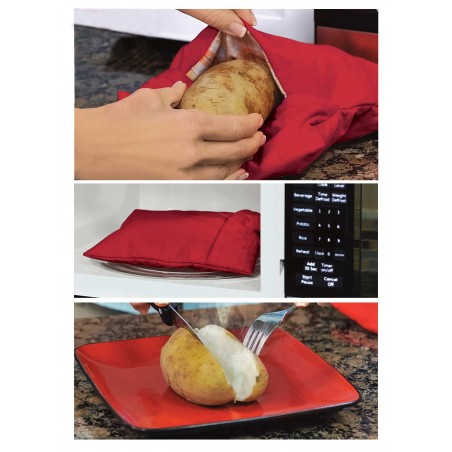 Cuoci patate per microonde pronte in 4 minuti cucina express