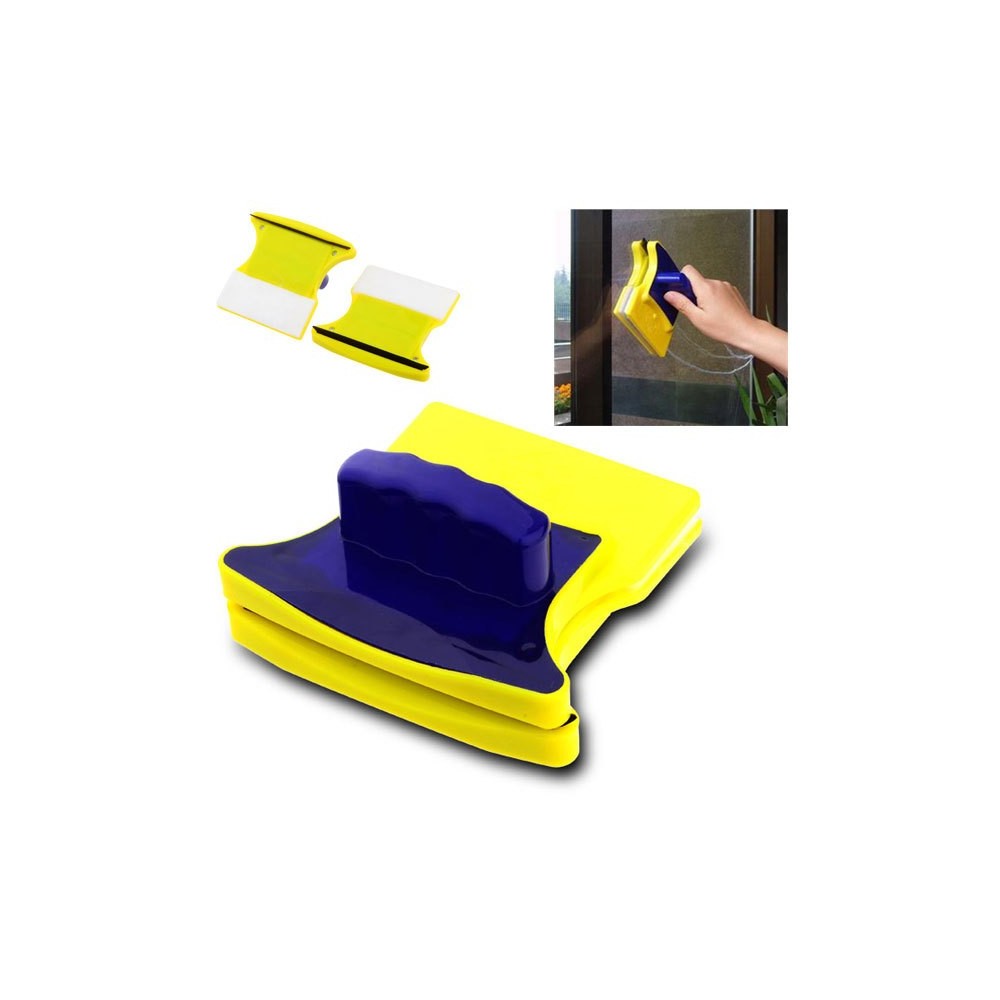 Lavavetri magnetico doppia spazzola e azione pulisci su entrambi i lati