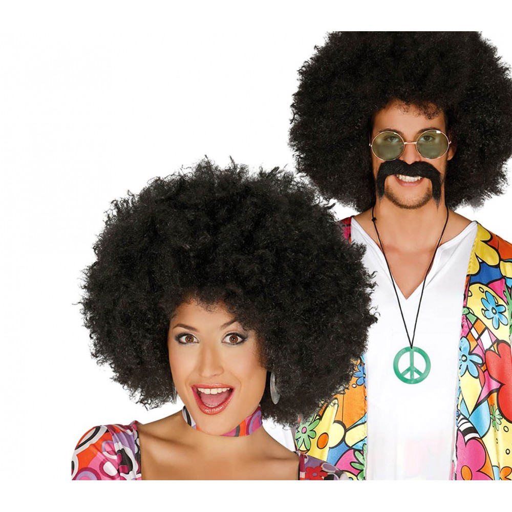 Parrucca unisex 444265 AFRO ideale per CARNEVALE e feste a tema