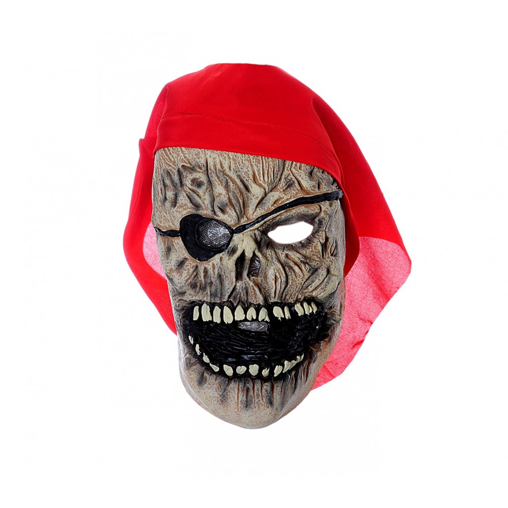 Maschera da Pirata Zombie con bandana 441621