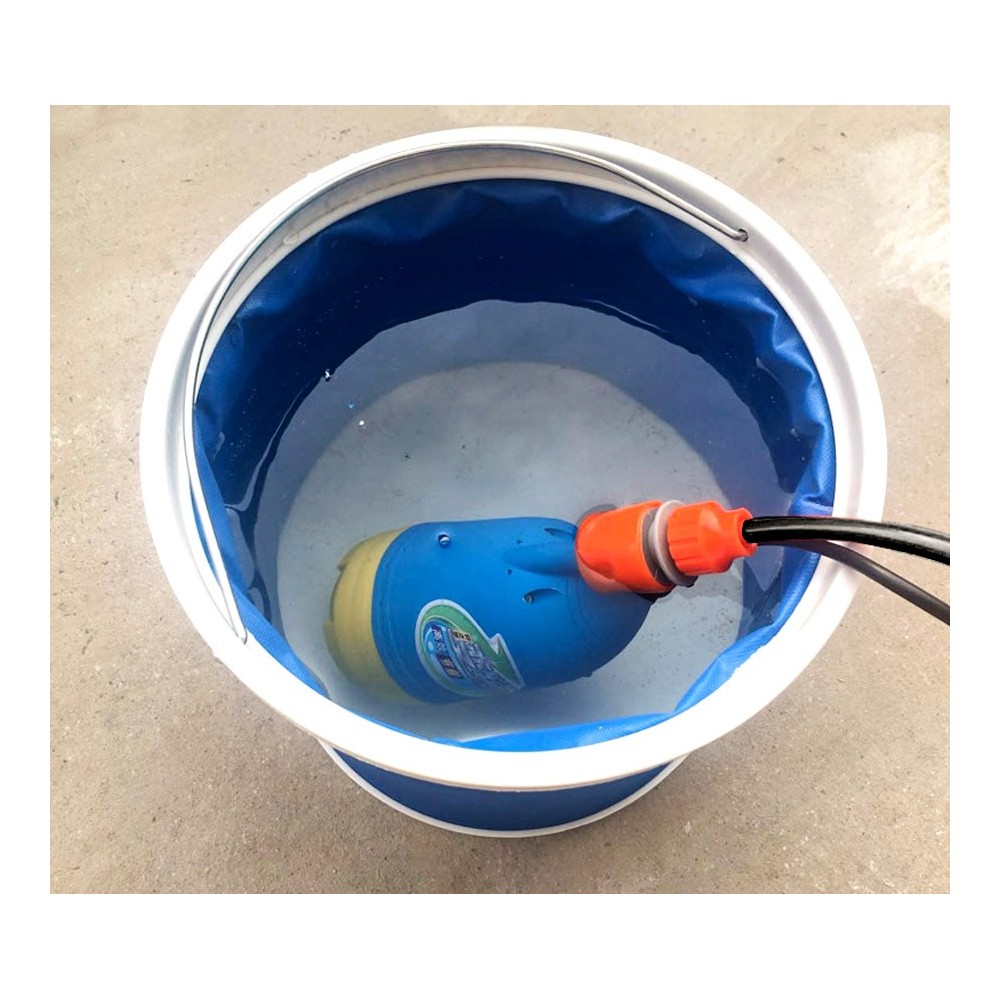 Idropompa ad immersione portatile con tubo flessibile e pistola 304535 12v