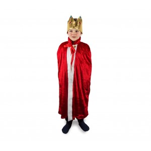 Costume carnevale da RE con corona inclusa 368721