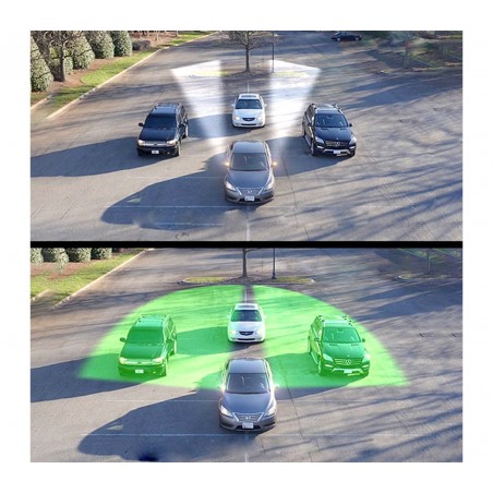 Specchietto grandangolare per specchi laterali auto 870646 elimina punti ciechi