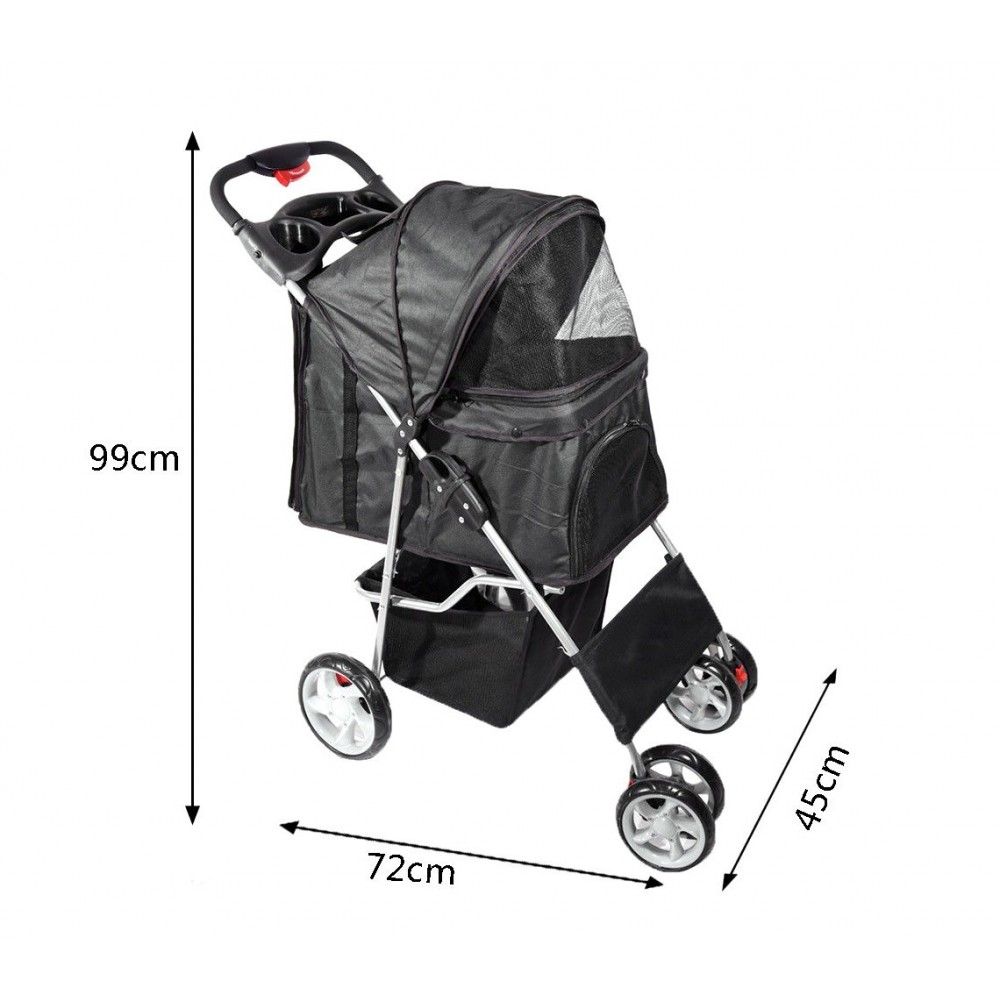 Passeggino per cani piegevole 220229 BUGGY