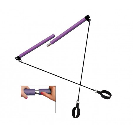 Bastone da allenamento per pilates 717176 ed esercizi a corpo libero con DVD 