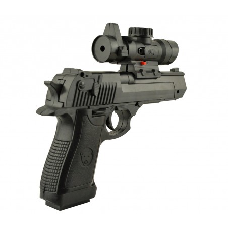 Pistola giocattolo 141458 con Luce lampeggiante 6 mm pallini inclusi