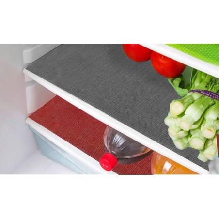 Set 3 tappeti per frigorifero anti muffa e cattivi odori ritagliabili