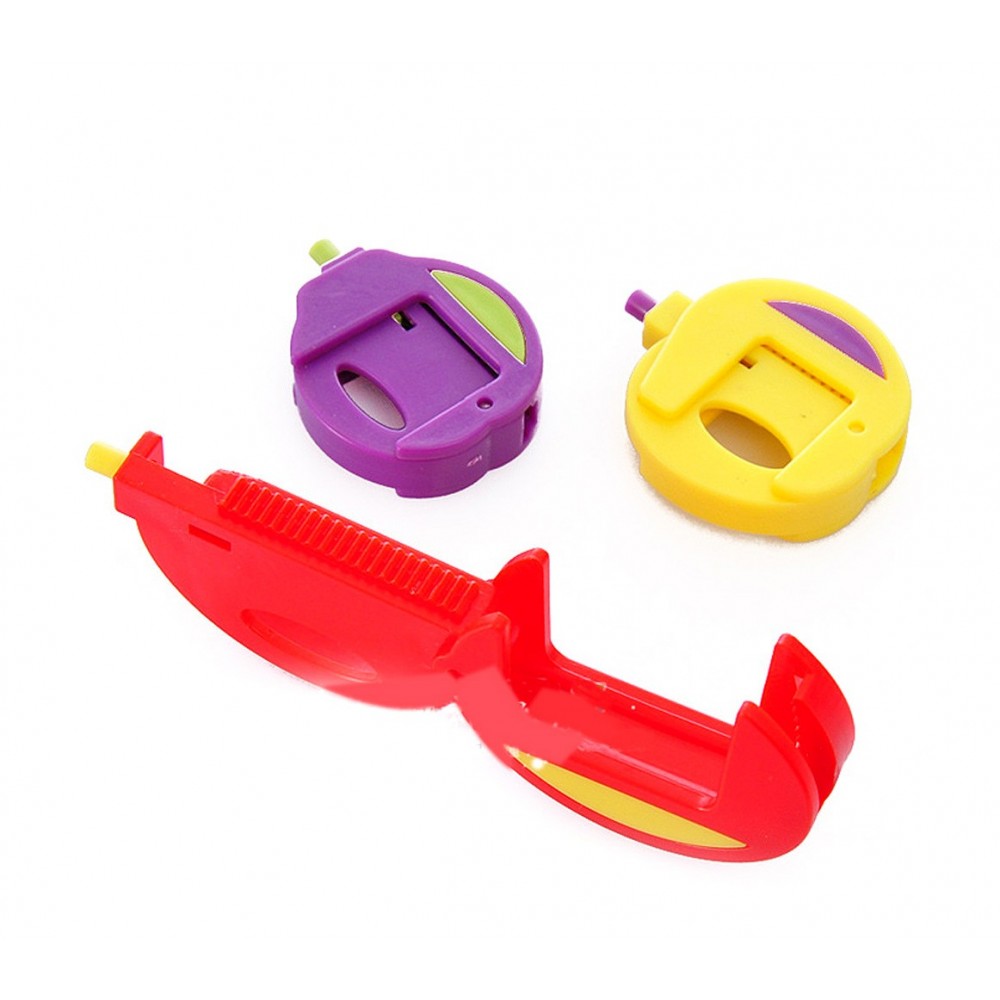 Set di 3 clip salva freschezza WelkHome 230855 per sigillare buste e sacchetti