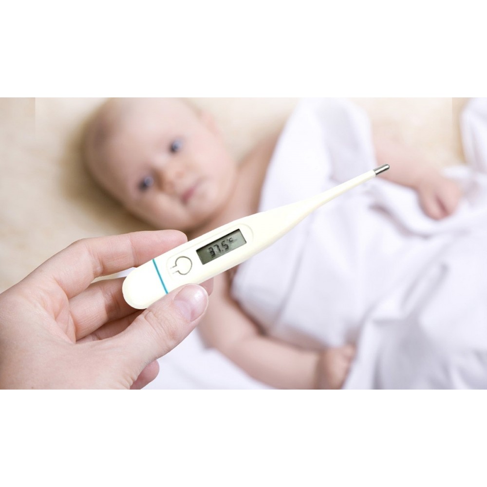 Termometro digitale elettronico con schermo LCD ottimo per bambini COMFORT AID