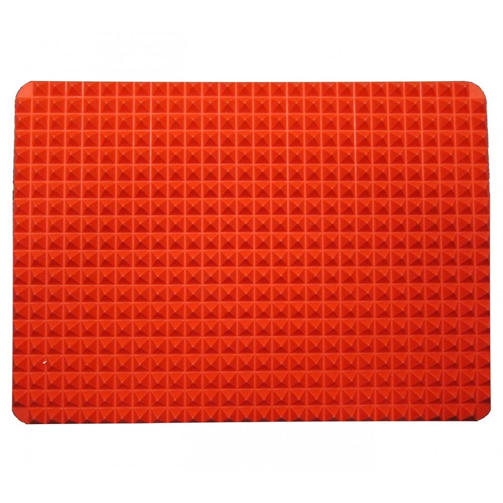 Foglio da forno in silicone con trama piramidale per cottura sana 878867