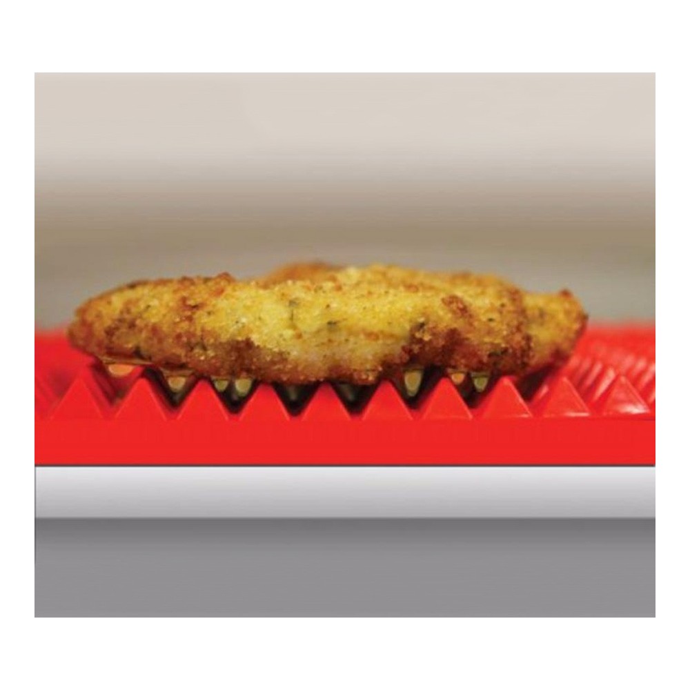 Foglio da forno in silicone con trama piramidale per cottura sana 878867