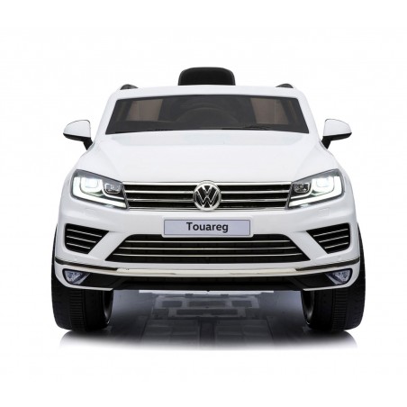 Auto bambini elettrica suv VOLKSWAGEN Touareg B81323 sedile in pelle 12V lcd MP4