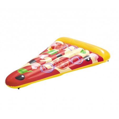 44038 Poltrona materassino Pizza Party con portabicchiere 188 x 130 cm 