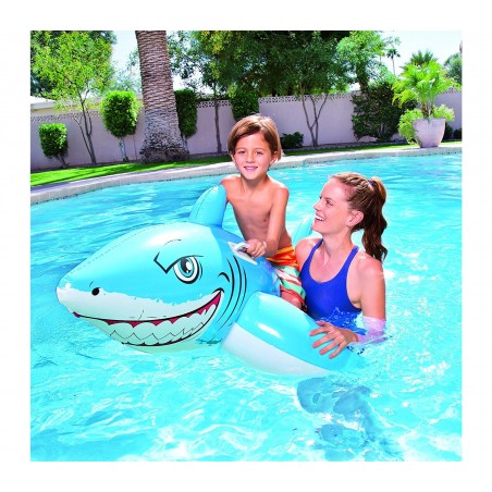 41032 Cavalcabile a forma di Squalo gonfiabile 183 x 102 cm Bestway 41032 Cavalcabile a forma di Squalo gonfiabile 183 x 102 cm Bestway
