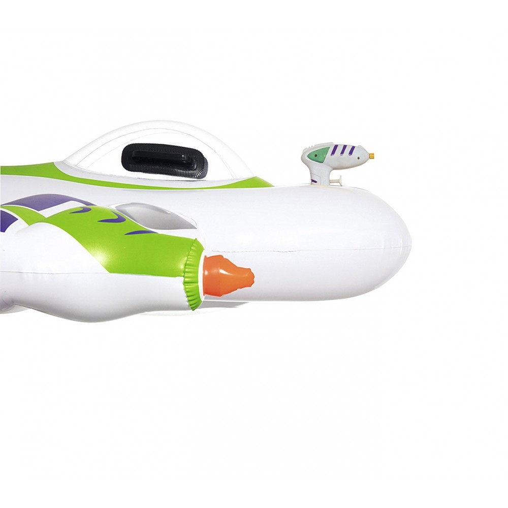 41094 Cavalcabile Wet Jet con oblò e pistola ad acqua 150 x 140 cm Bestway