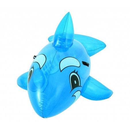 Cavalcabile BESTAWAY a forma di Balena 41037 trasparente gonfiabile 157 x 94 cm