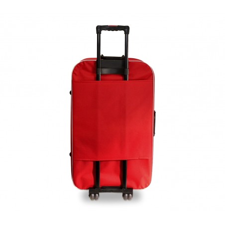 Set di 3 Trolley 383526 EVERTOP in tessuto con blocco cerniere a combinazione