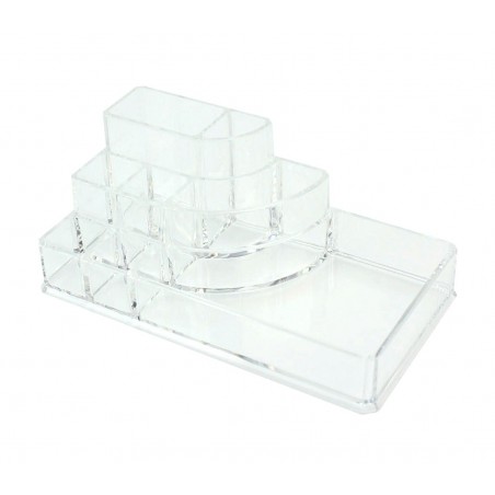 Cosmetic organizzatore make up in plastica porta trucco