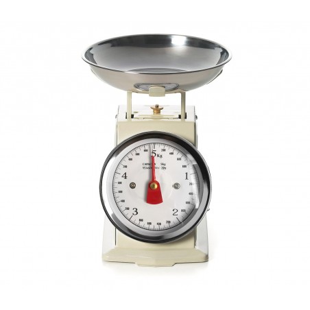 Bilancia da cucina EN-81356 analogica fino a 5 kg vassoio in metallo