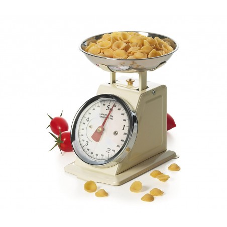 Bilancia da cucina EN-81356 analogica fino a 5 kg vassoio in metallo