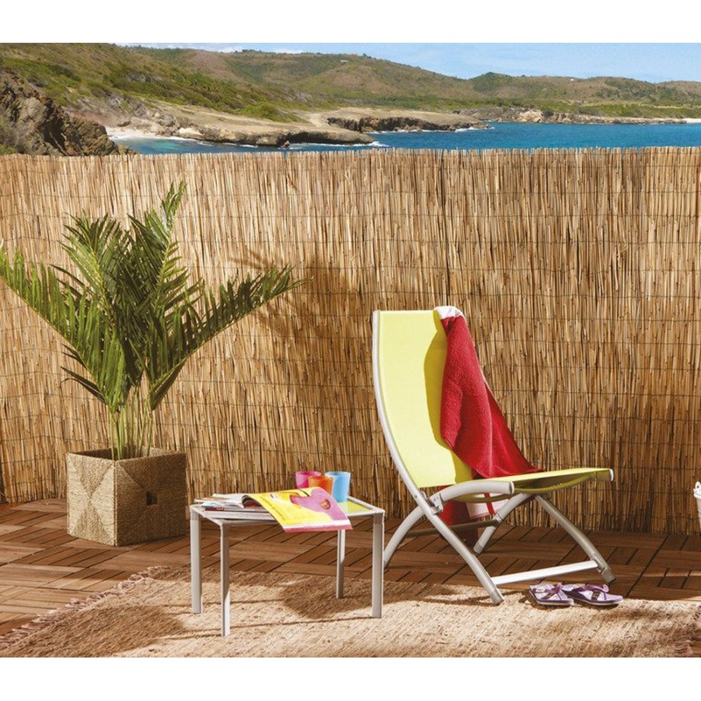 049897 Arella bamboo resistente alle intemperie e paravento 150 x 300 cm