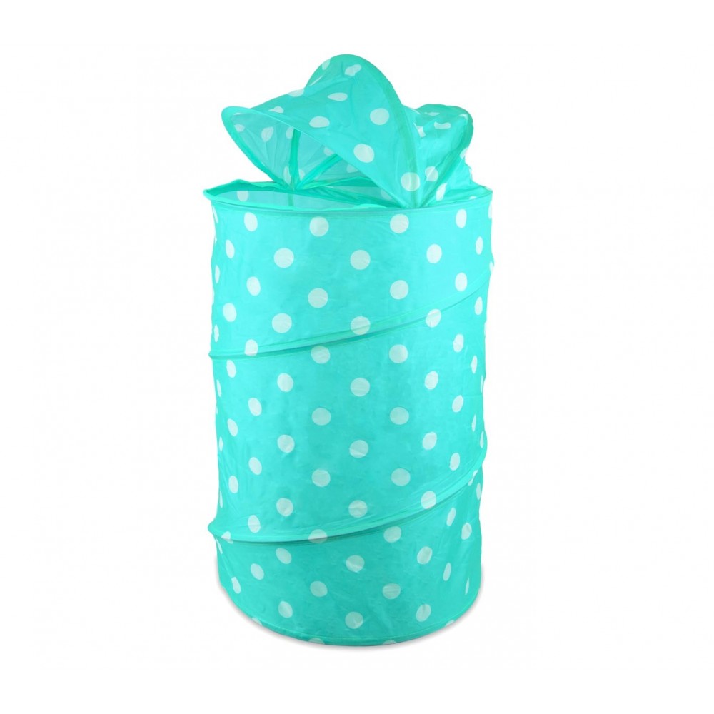 243039 Cesto porta giochi o biancheria pieghevole struttura in metallo 40x80