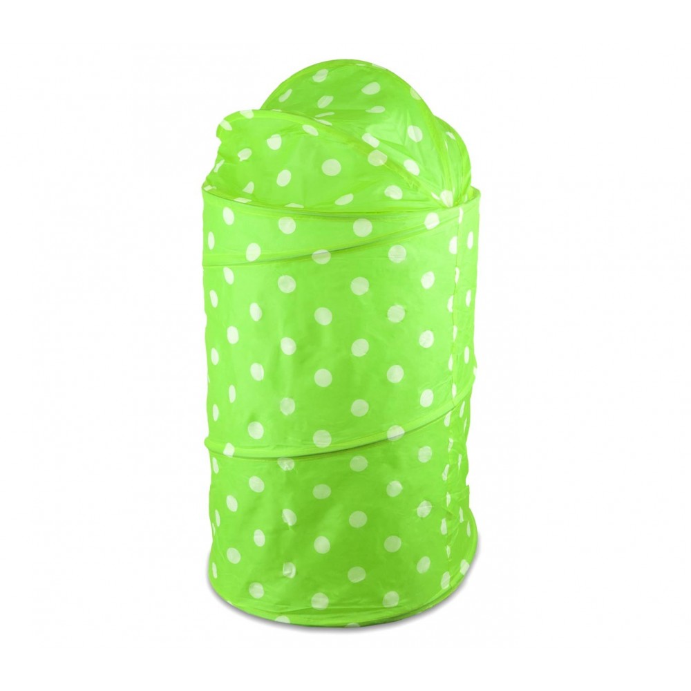 Cesta Contenitore Portagiochi 243039 Porta Biancheria Pieghevole a Pois Giochi