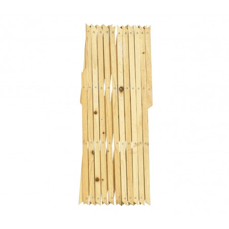 Barriera in legno grigliato estensibile 434013 da 150x30 cm Welkhome