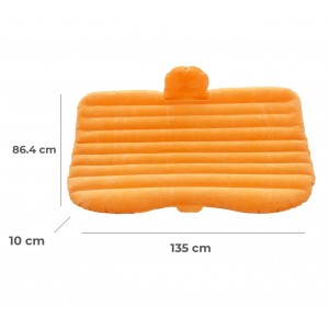 Materassino Letto Gonfiabile per Auto 775310 Con Pompa Integrata e Due Cuscini