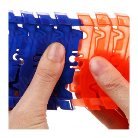 Pista Magic Tracks 870677 con elementi singoli circuito personalizzabile