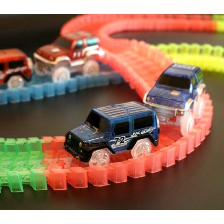 Pista Magic Tracks 870677 con elementi singoli circuito personalizzabile