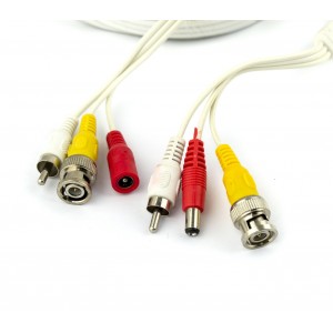 Prolunga 30 metri BCN RCA per videocamere segnale video e alimentazione  2