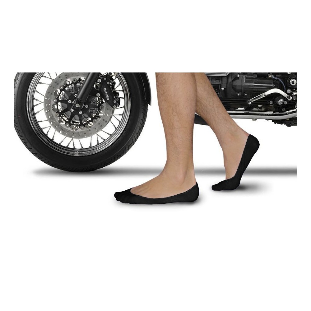 Pack di 12 paia di salvapiedi pedalini in cotone da uomo o da donna fantasmini scollati