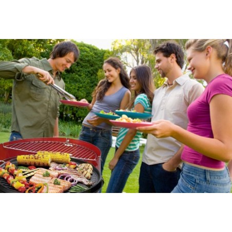 Barbecue a colonna da giardino campeggio cene all'aria aperta portatile 