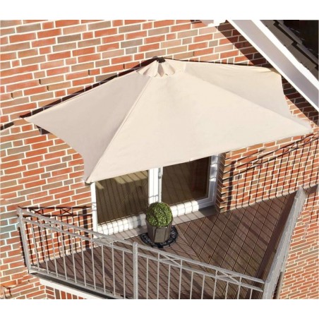 Ombrellone a semicerchio a parete da balcone e giardino 331774 ONSHORE  Ombrellone a semicerchio a parete da balcone e giardino 331774 ONSHORE