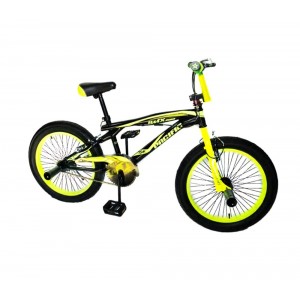 Image of Bicicletta BMX taglia 20 ruote FAT bici bambini 2058-3.0 bike PACIF FREESTYLE 8435524531983