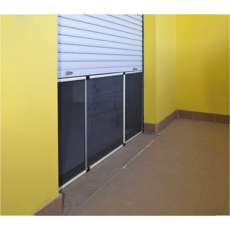 Zanzariera estensibile 70x50 cm  fino a 132 cm per balconi e finestre Zanzariera estensibile 70x50 cm  fino a 132 cm per balconi e finestre