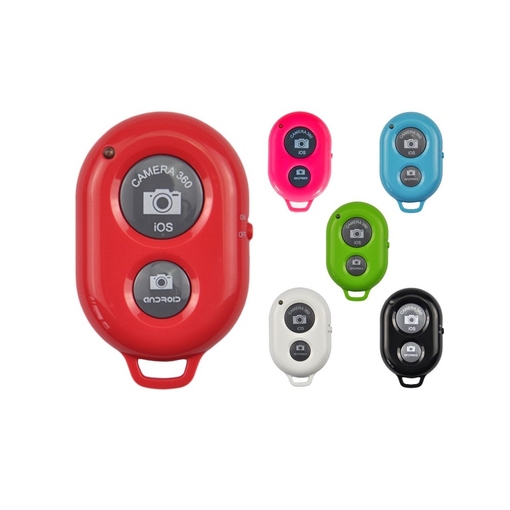 Telecomando a portachiavi per autoscatto bluetooth pulsante per selfie tascabile e semplice da usare