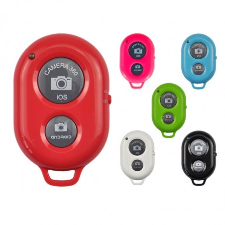 Telecomando a portachiavi per autoscatto bluetooth pulsante per selfie tascabile e semplice da usare