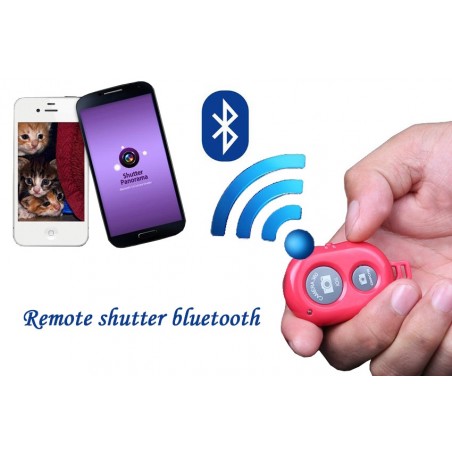 Telecomando a portachiavi per autoscatto bluetooth pulsante per selfie tascabile e semplice da usare