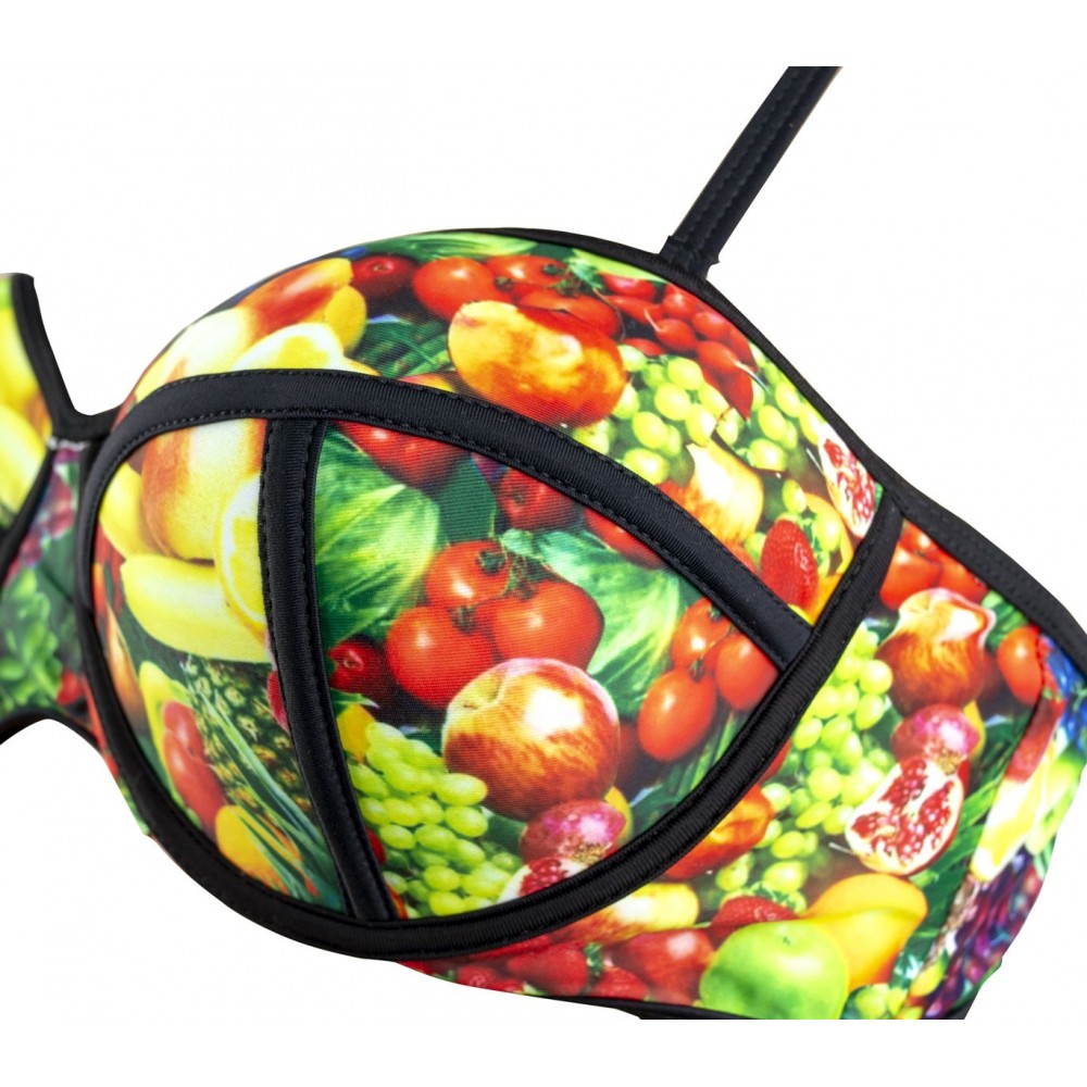 G1662 Costume bikini mod. FRUIT fantasie di frutta e coppe ...