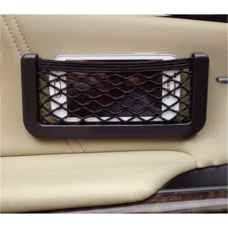 Tasca a rete porta cellulare universale da auto 178859 Storage network 20x8 cm