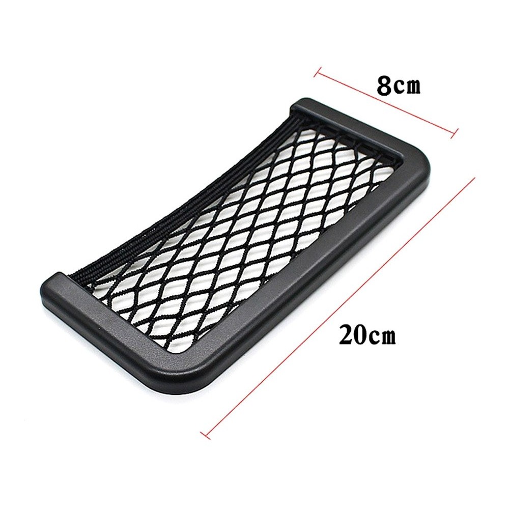 Tasca a rete porta cellulare universale da auto 178859 Storage network 20x8 cm