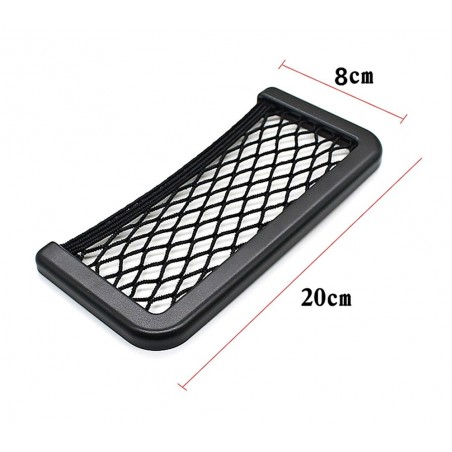 Tasca a rete porta cellulare universale da auto 178859 Storage network 20x8 cm