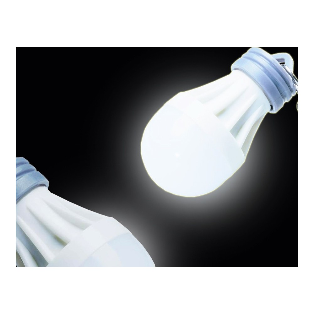 Piccola lampada a LED a risparmio energetico portachivi con anello design bulbo